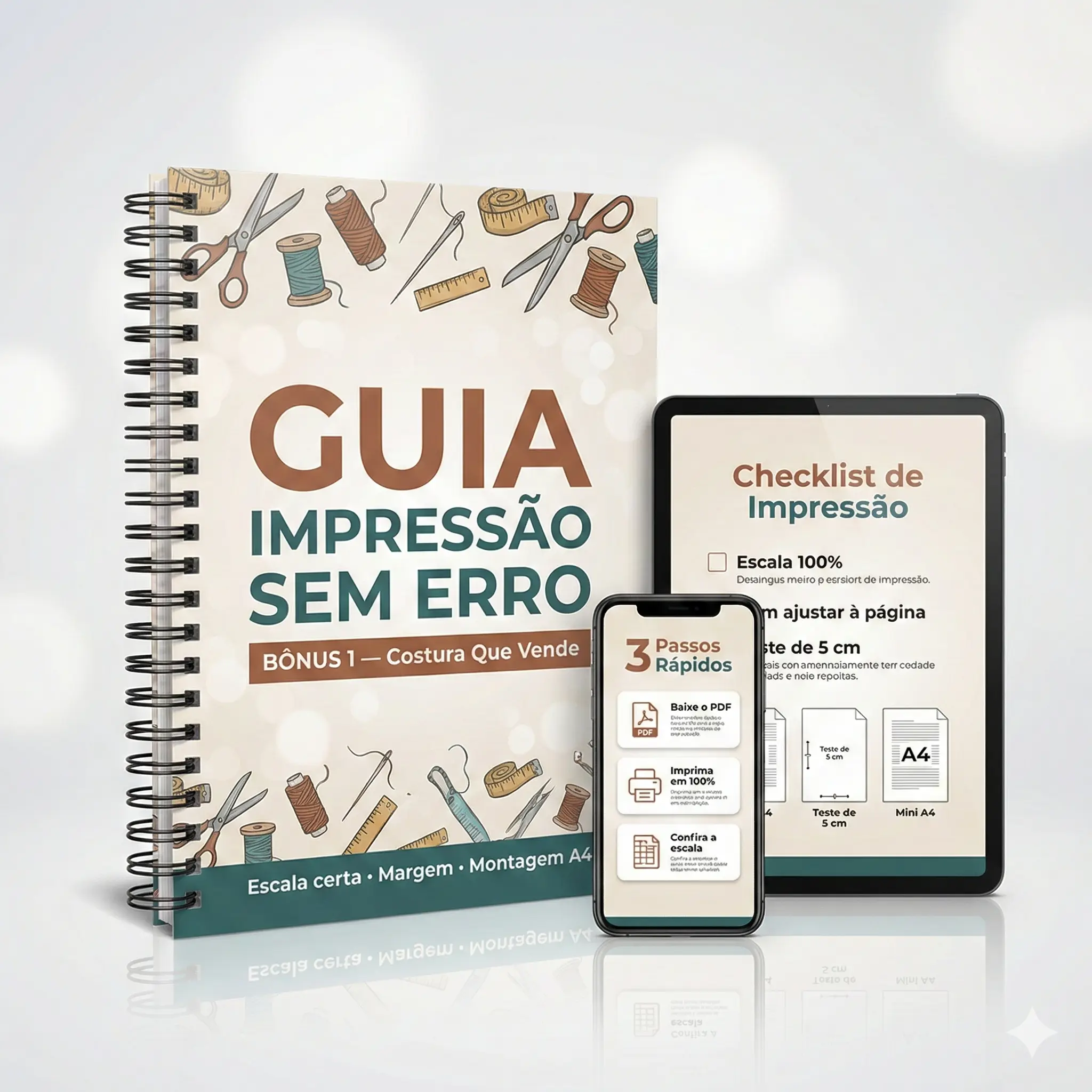 Bônus 1 — Guia de Impressão (tamanho certo)