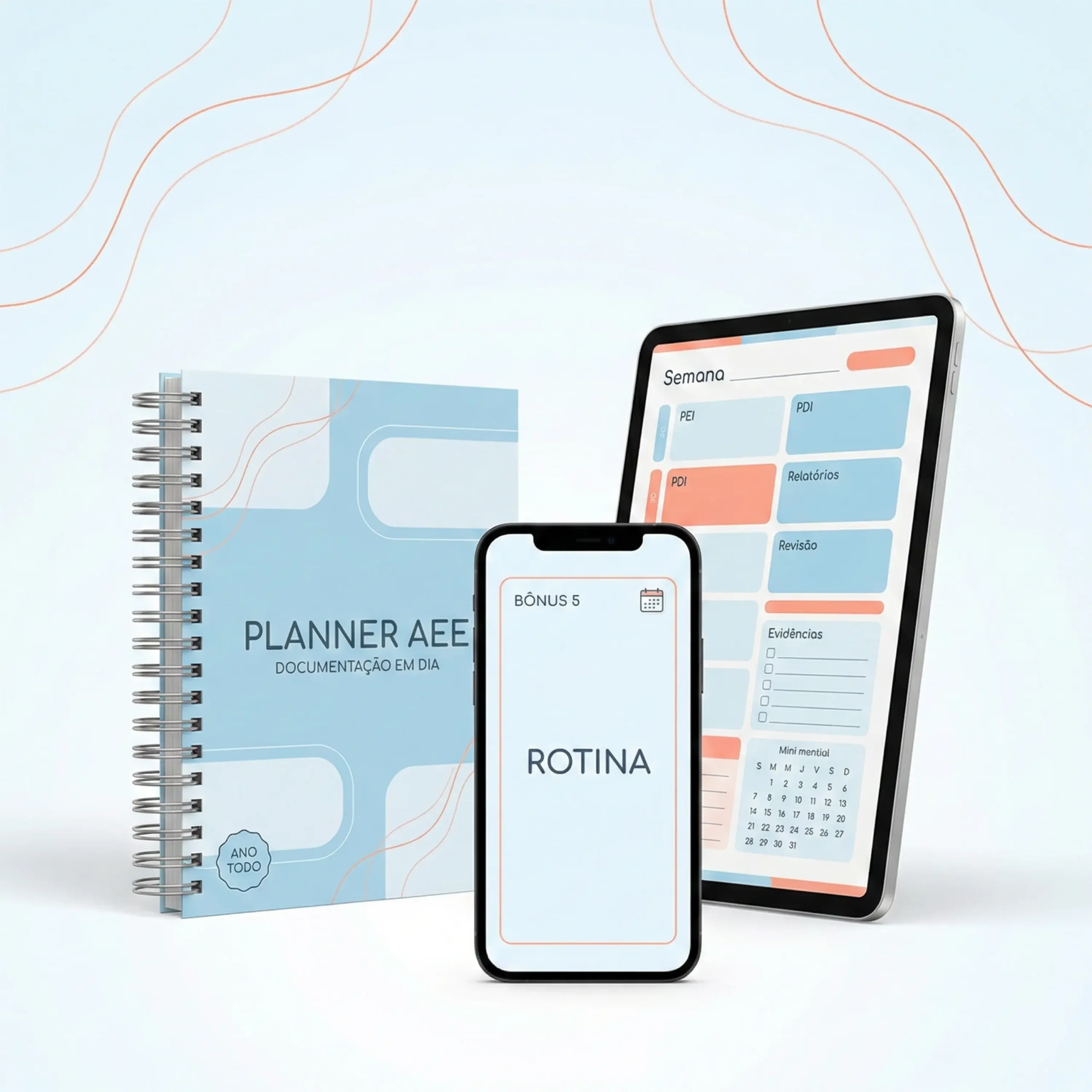 Bônus 5 — Planner/Calendário Inclusivo (documentação em dia)
