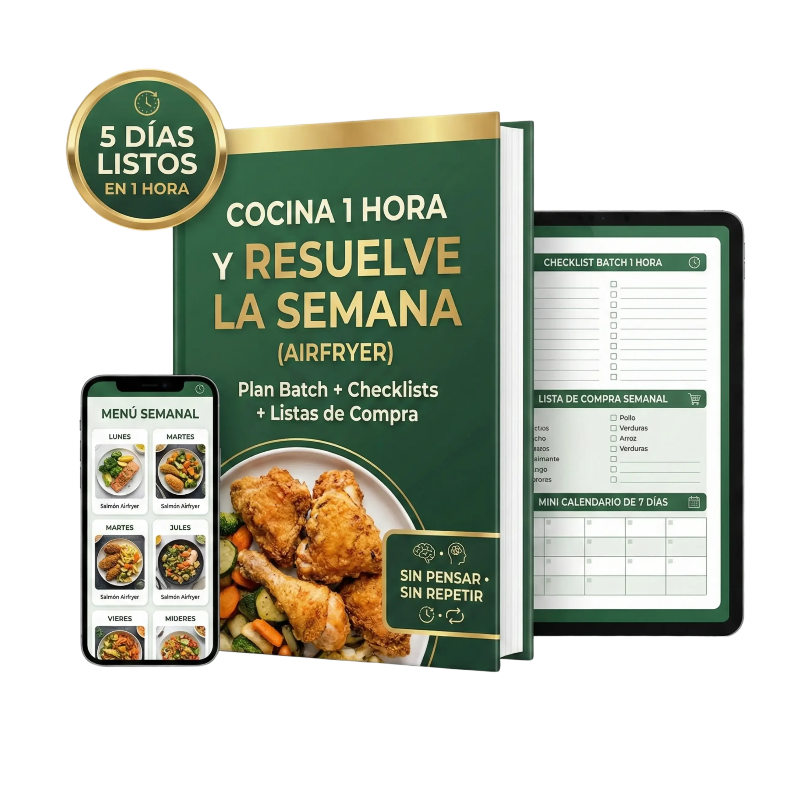 Mockup — Cocina 1 Hora y Resuelve la Semana (Airfryer)