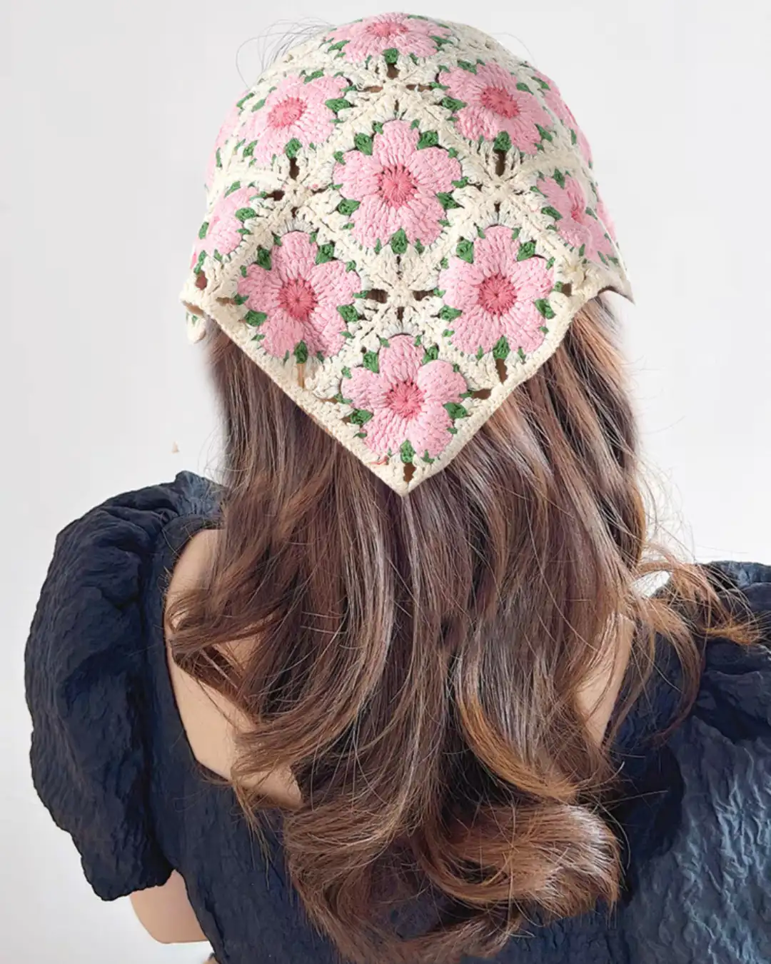 Modelo de bandana de crochet 5
