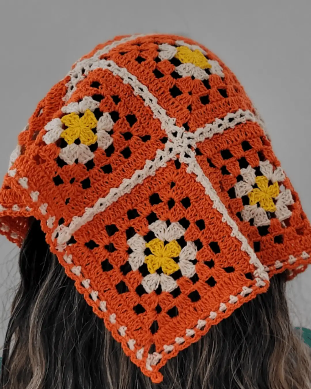 Modelo de bandana de crochet 2
