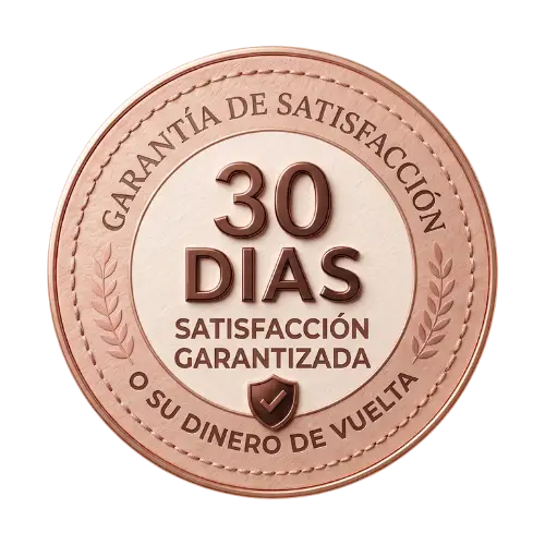 Selo de garantía de satisfacción 30 días